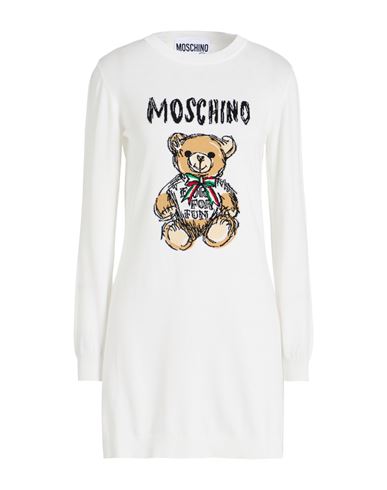 Moschino Couture Woman Mini Dress White Size 8 Cotton