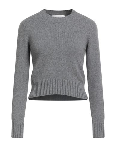 Ami Alexandre Mattiussi Ami Paris Wool And Cashmere Sweater In Gray