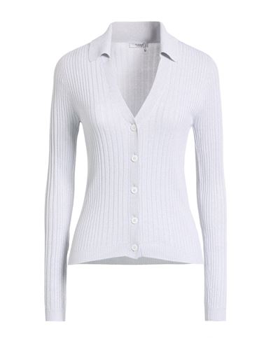 Peserico Woman Cardigan Light Grey Size 6 Viscose, Polyester In White