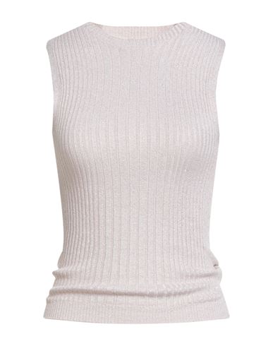Peserico Woman Sweater Sand Size 8 Viscose, Polyester In Pink