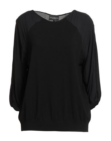 Atos Lombardini Woman Sweater Black Size 8 Viscose, Polyester In Black
