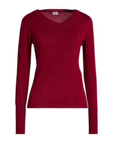 Marella Sport Woman Sweater Garnet Size S Virgin Wool In Red