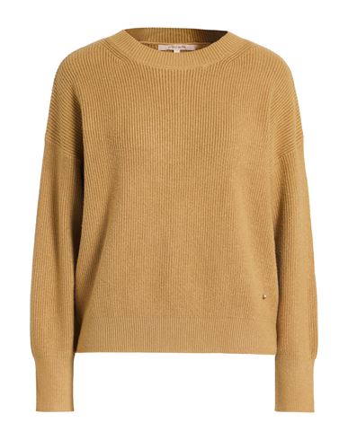 White Wise Woman Sweater Sand Size M Viscose, Polyester, Nylon In Neutral