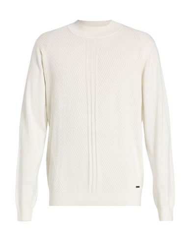 Victor Cool Man Sweater White Size Xxl Cotton, Polyester, Polyamide, Acrylic, Wool In White