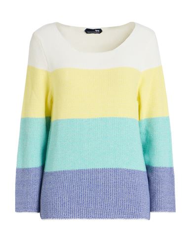 Harmont & Blaine Woman Sweater Yellow Size M Cotton In Yellow