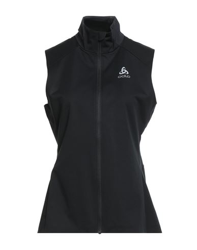 Odlo Woman Vest Black Size S Polyester In Black