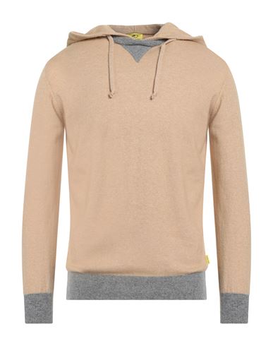 Hemmond Man Sweater Sand Size Xl Wool, Cashmere In Neutral