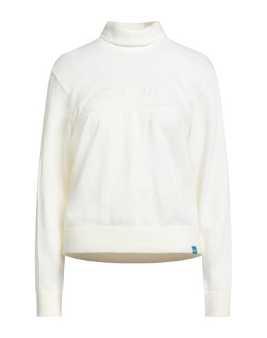 Uyn Woman Turtleneck Off White Size Xl Polyamide, Wool In White