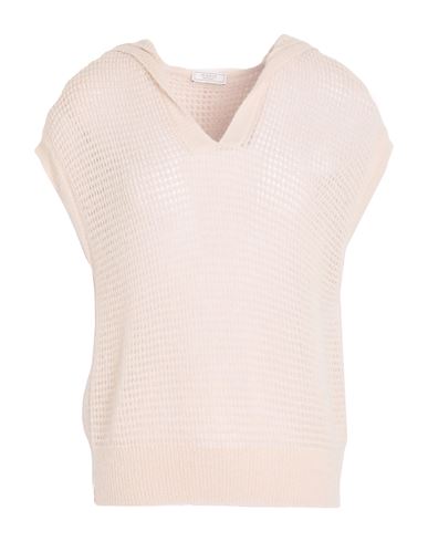 Peserico Woman Sweater Light Pink Size 6 Alpaca Wool, Polyamide, Merino Wool In Pink