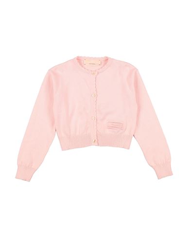 Elisabetta Franchi La Mia Bambina Toddler Girl Cardigan Pink Size 4 Cotton In Pink