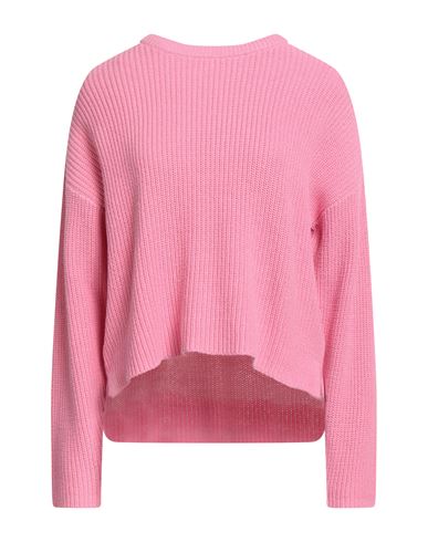 Only Woman Sweater Pink Size S Cotton, Acrylic In Pink