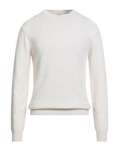 Re Branded Re_branded Man Sweater Ivory Size Xl Cashmere, Polyamide In White