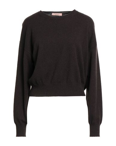 Pullover Damen Dunkelbraun XXL Damen