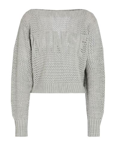 Twinset Woman Sweater Light Grey Size M Acrylic, Wool In Gray