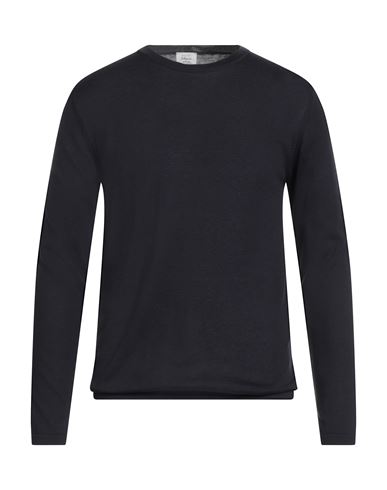 Daniele Fiesoli Selezione Man Sweater Midnight Blue Size L Silk In Black