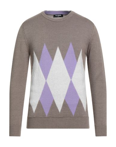 Paul Miranda Man Sweater Beige Size Xl Wool, Acrylic In Neutral