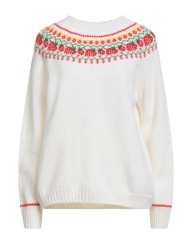 Mackintosh Woman Sweater White Size L Lambswool In White
