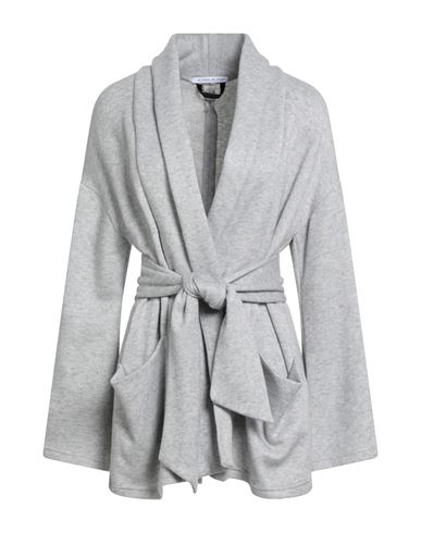 Le Sarte Del Sole Woman Cardigan Light Grey Size 8 Viscose, Polyester, Polyamide In Gray