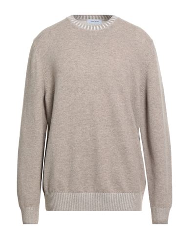 Gran Sasso Man Sweater Sand Size 46 Virgin Wool, Viscose, Cashmere In Brown