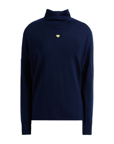 Rollkragenpullover Damen Marineblau M,XS Damen