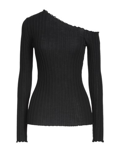 Liviana Conti Woman Sweater Black Size 8 Virgin Wool In Black