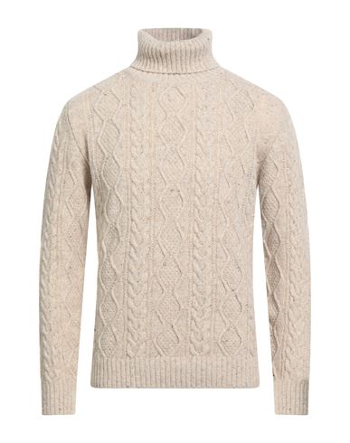 Bellwood Man Turtleneck Ivory Size 40 Virgin Wool, Nylon In Neutral