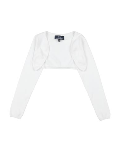 Harmont & Blaine Toddler Girl Wrap Cardigans White Size 6 Cotton In White
