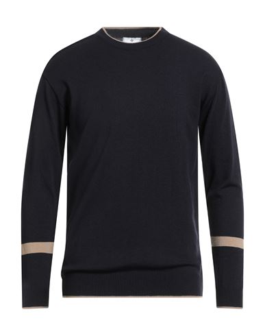 Alessandro Gilles Man Sweater Black Size M Polyacrylic, Merino Wool, Polyamide, Elastane In Black