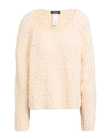 Fabiana Filippi Woman Sweater Apricot Size S Cotton, Polyamide In Neutral
