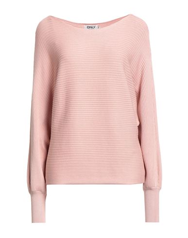 Only Our Story Woman Sweater Blush Size M Viscose, Nylon In Pink