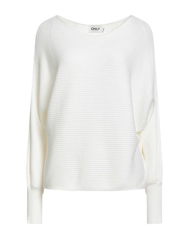Only Our Story Woman Sweater Ivory Size Xl Viscose, Nylon In White
