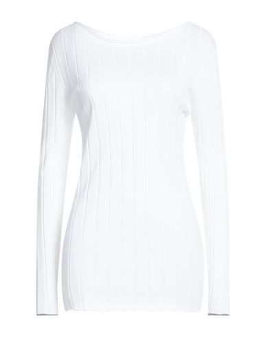 Fabiana Filippi Woman Sweater White Size 8 Cotton In White