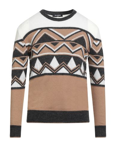 Paul Miranda Man Sweater Ivory Size M Viscose, Polyamide, Wool, Cashmere In Multi