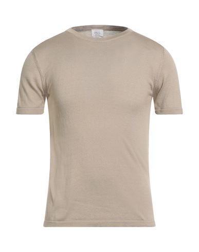 Daniele Fiesoli Selezione Man Sweater Beige Size M Silk In Neutral