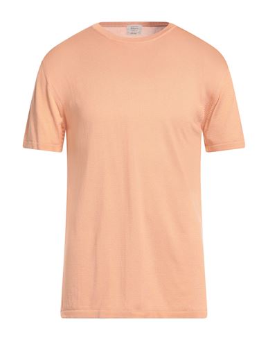 Daniele Fiesoli Selezione Man Sweater Salmon Pink Size L Silk In Pink