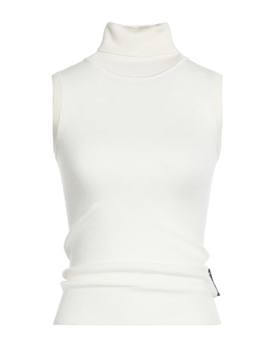 Revise Concept Woman Turtleneck Ivory Size Xs Viscose, Polyester, Nylon In White
