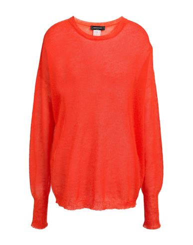 Fabiana Filippi Woman Sweater Coral Size M Mohair Wool, Polyamide, Wool In Red