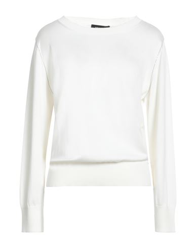 Fabiana Filippi Woman Sweater Cream Size 10 Silk, Cotton In White