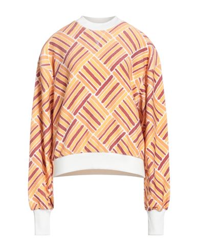 Perfect Moment Woman Sweatshirt Mandarin Size Xl Cotton In Gold