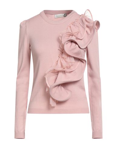 Haveone Woman Sweater Antique Rose Size Onesize Viscose, Polyester, Polyamide In Neutral
