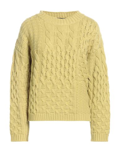 Fabiana Filippi Woman Sweater Lime Green Size 12 Cashmere In Multi