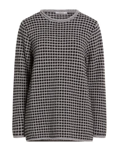 Kangra Cashmere Kangra Woman Sweater Grey Size 6 Wool In Gray