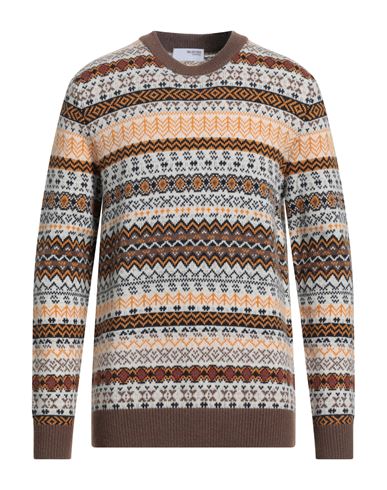 Pullover Herren Braun S Herren