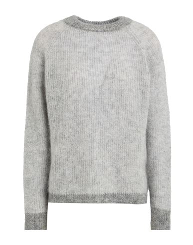 Crossley Woman Sweater Grey Size L Cashmere In Gray
