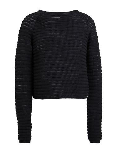 Herno Resort Woman Sweater Black Size 10 Wool In Black