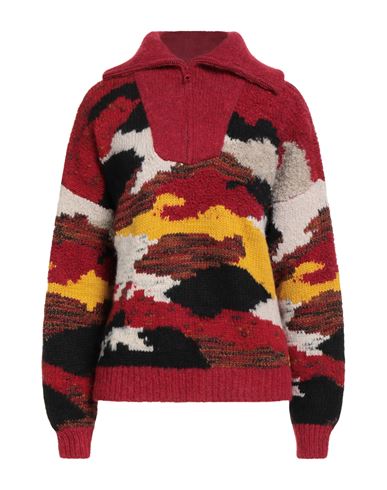 Ba&sh Ba & Sh Woman Sweater Red Size 2 Acrylic, Wool, Alpaca Wool, Synthetic Fibers, Mohair Wool In Red