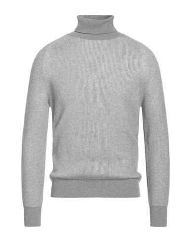 Masq Man Turtleneck Grey Size 40 Wool In Gray