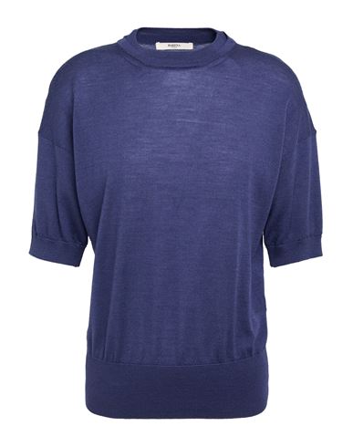 Barena Venezia Barena Woman Sweater Purple Size M Wool, Silk, Cashmere In Blue