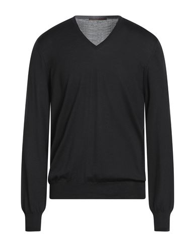Viadeste Per Anteprima Man Sweater Black Size 48 Virgin Wool