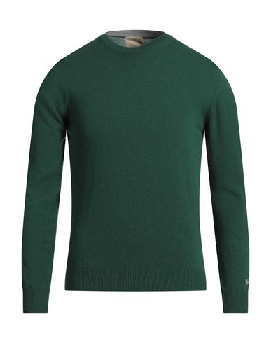Woolrich Man Sweater Emerald Green Size S Wool In Green
